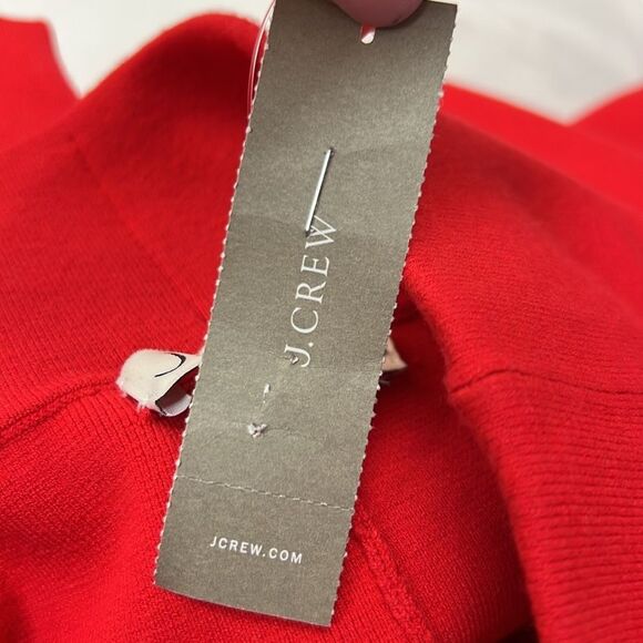 J. Crew BX869 Delaney Kickout Sweater Pants in Red NWT size Small Petite - Picture 11 of 13